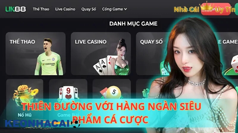 Giới thiệu về UK88 - Trang web online cá cược uy tín hàng đầu Các sản phẩm cá cược mà UK88 cung cấp cho người dùng